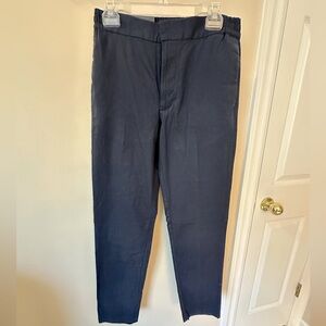 NWT Navy blue Banana Republic Mason Athletic Tapered Pant 31 x 32
